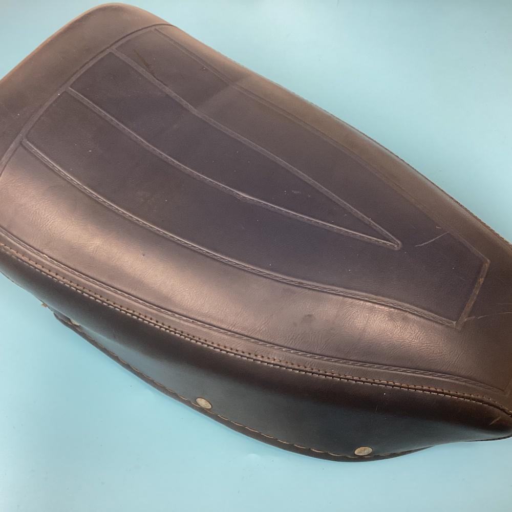Details about   Lambretta Seat Cover Set Brown Front & Rear 