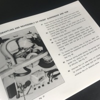 Book - Lambretta - Instructions For Repair Shops - Series 2 / Series 3 thumbnail