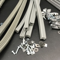 Complete Floor Plastics & Channels Kit with Fixings - Series 1 / Series 2 - Casa thumbnail