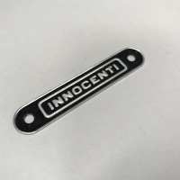 Badge for Seat Cover - Innocenti - Black & Silver thumbnail