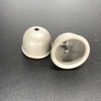 Fork Rubber Caps - Model C - Pair - New Old Stock thumbnail