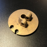 Gear Pulley - Brass - Series 1 / 2 / 3 - New Old Stock  thumbnail