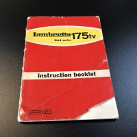 Book - Owners Manual - Original - early Tv 175 Series 3 thumbnail