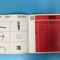 Vigano Catalogue - New Old Stock - 1970's thumbnail