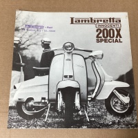 Lambretta Leaflet - SX200 thumbnail