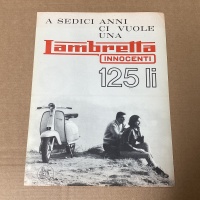 Lambretta Leaflet - 125 LI thumbnail