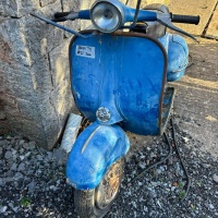 German Vespa T2 ( parts scooter ) thumbnail